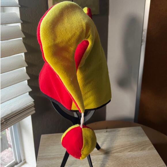 Red and Yellow Jester Hat - Picture 2 of 4